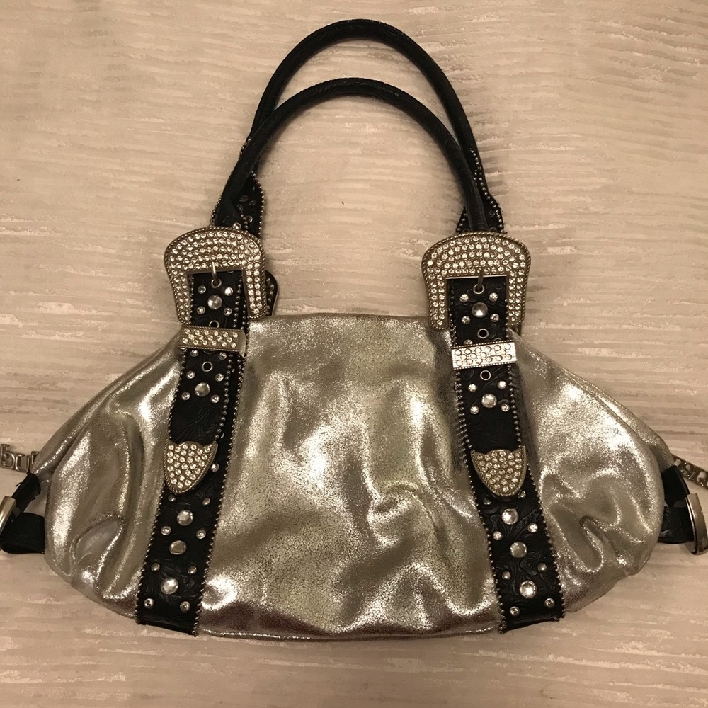 Charm and Luck silver purse